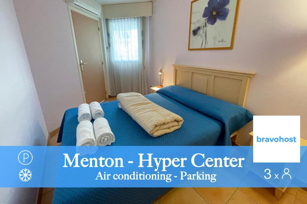 Blu Home 3 Pers Centrale Ac Wifi Menton Buitenkant foto